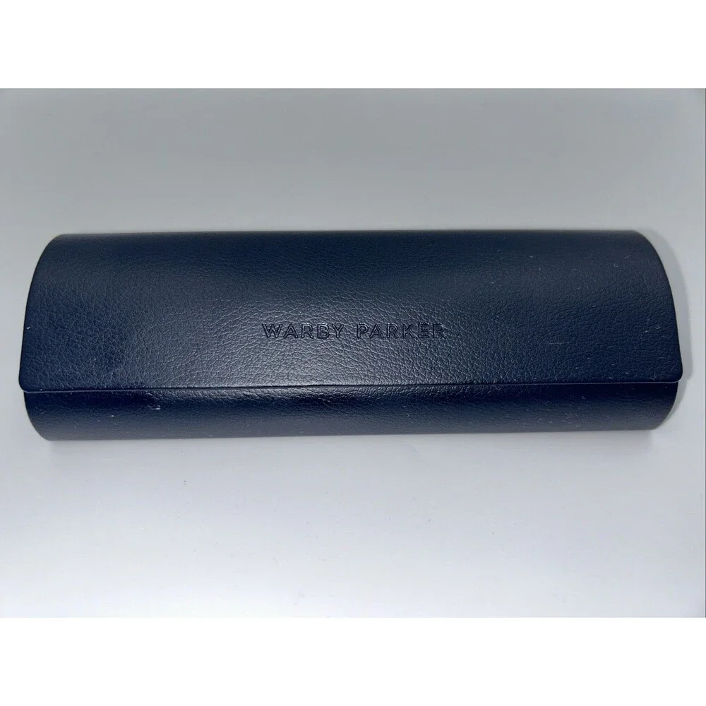 Warby Parker Glasses Hard Case Only Navy Color - Nice To See You - EUC